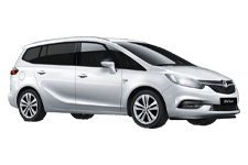 Car Hire Wishaw - Vauxhall Zafira 7-Seater - Minibus hire Wishaw